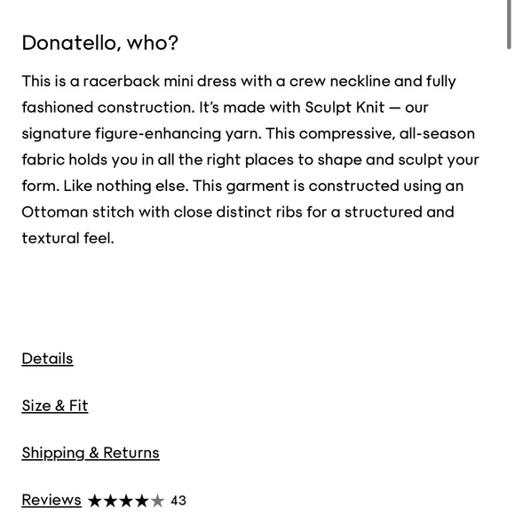 Babaton Sculpt Knit Racer Mini Dress - Picture 6 of 9